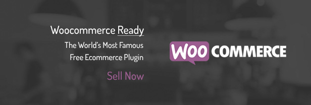 Woocommerce Ready / The World’s Most Famous Free Ecommerce Plugin / Sell Now